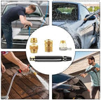 High Pressure Washer Nozzle Power Water Hose Sprayer - Image 4