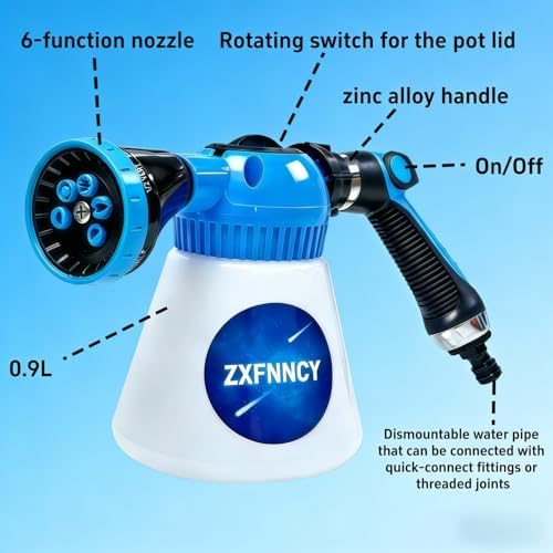 Professional Pet Shampoo Foamer, All-Animal Foam Sprayer for Garden Hose - Image 4