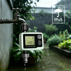 Sprinkler Timer 1 Zone Rain Sensor, Programmable Water Hose Timer, Automatic Watering System Drip Irrigation Controllerfor Garden Yard Lawn Outdoor - Image 3