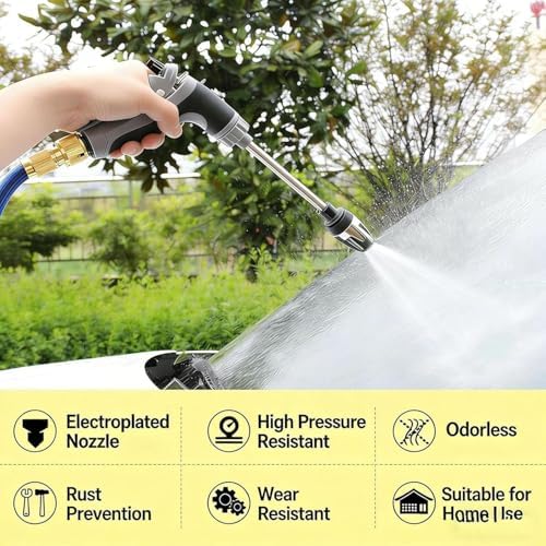 Hose Hawk Heavy Duty High Pressure Washer Nozzle, 3 Spray Modes, Fits All Standard Garden Hoses, Easy to Install for Outdoor Cleaning (A) - Image 5