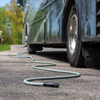 Flexzilla Colors Garden Hose 5/8 in. x 100 ft., Lightweight All-Weather Water Hose, Durable and Flexible, Leak-Free Connections, Slate Gray - Image 4