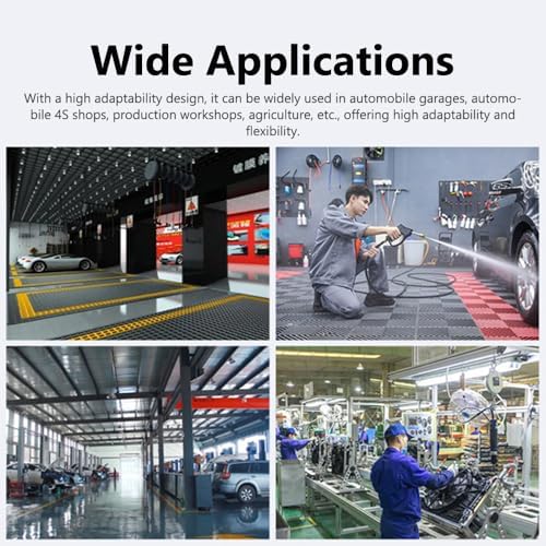 6mm Automatic Retractable Hose Reel Car Wash Garden Irrigation Water Tube Holder Wall Mount High Pressure Waterpipes Roller Drum - Image 5