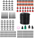 Automatic Garden Drip Irrigation Kit for Outdoor Plants, 15m DIY Micro Drip Watering System with Emitters and Tubing for Lawn and Greenhouse Irrigation by Unknown