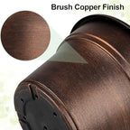 Fodetyff Planters-Plant-Pots-Indoor-Outdoor, 11 inch 4 Pack Copper - Image 5