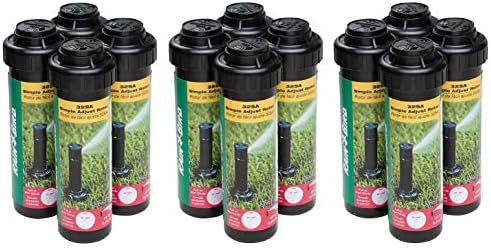 Rain Bird 32SA/4PKS Simple Adjust 32SA Gear Drive Rotor, Adjustable 40° - 360° Pattern, 19' - 32' Spray Distance, (3 X Pack of 4) by RainBird