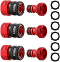 Quick Connect Hose Fittings, 3/4" GHT Garden Hose Connectors by flmqs