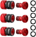 Quick Connect Hose Fittings, 3/4" GHT Garden Hose Connectors by flmqs