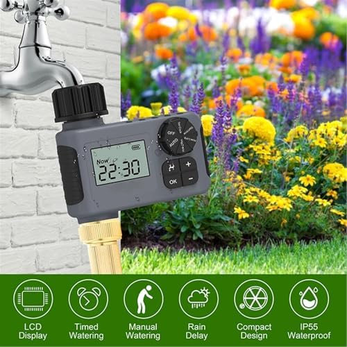 Luocute Sprinkler Timer, Programmable Water Timer for Garden Hose - Image 6