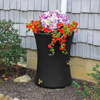 Good Ideas Impressions Nantucket Rain Water Collection Barrel, 3 Pack - Image 3