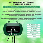 Lewisia 5W Solar Drip Irrigation System with Timer Auto Watering Kit for Garden Raised Beds Patio Lawn Greenhouse Up to 30 Plants - Image 2
