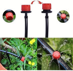 Drip Irrigation Emitters 600pcs 1/4 Inch Adjustable Drip Irrigation Sprinklers Anti-Clogging 4/7mm Emitter Drippers - Image 4
