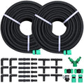 165ft Soaker Hose, 1/2" Drip Irrigation Tubing for Garden Beds & Lawns by Unknown