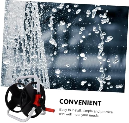Freestanding Garden Hose Reel Holder with Coiling Mechanism - Image 4