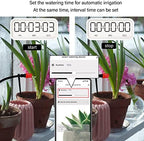 FLEXMAN Greenhouse Micro Drip Irrigation Kit, Smart APP Automatic Watering System, Programmable Timing Irrigaition System for 20 Potted Plants, Automatic Plants Watering Device - Image 6
