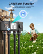 Insoma Water Timer, 4 Independent Zones Hose Timer for Garden Faucet - Image 5