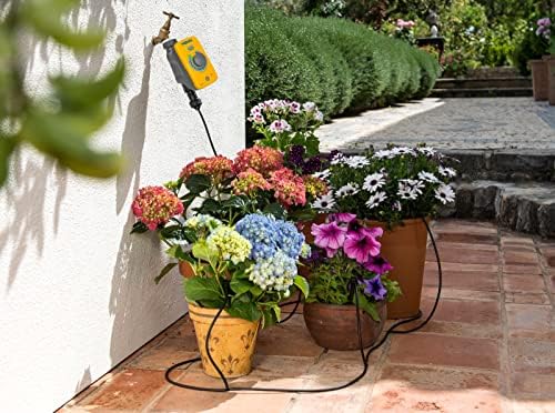 HOZELOCK - Drip Watering Kit 20 Pot : Complete Stand-Alone System with Select Controller Programmer, Ideal for Potted Plantsand Window Boxes, for Precise, Water-Saving Watering [2803 0000] - Image 2