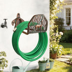 Garden Hose Holder Wall Mount for Outdoor Yard, 100 lbs Load Capacity Heavy-Duty Water Hose Hanger, Holds 150 Feet of Wall-Mounted Metal Deer Decorative Hose Rack Hook for Outside Patio, Garage - Image 6