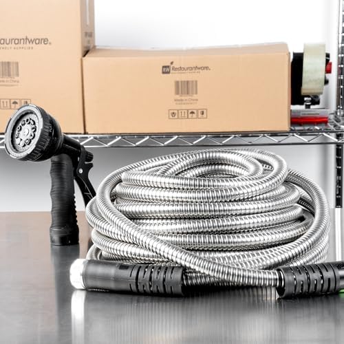 Restaurantware Fabric Garden Hose, Kink-Free, 50 ft - Image 3