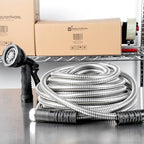Restaurantware Fabric Garden Hose, Kink-Free, 50 ft - Image 3