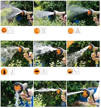 Hose Nozzle, Heavy-Duty Metal Nozzle, Durable And Not Easy To Rust, Car Wash, Gardening Watering Tool Nozzles - Image 6