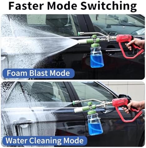 Stainless Steel Double End Connector Pressure Washer Wand with 5 Nozzle Tip Fit for Comprehensive Power Washing Sprayer - Image 2