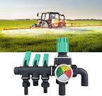 Mumusuki 3-Way Garden Hose Splitter, Agricultural Sprayer Control Shut Off Valve Water Splitter Hose Connector for Drip Irrigation Timers Garden Lawns Watering Separator Sets - Image 6