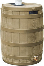 Good Ideas Rain Wizard Water Collection Barrel, 50 Gallon, Khaki, 2 Pack by GoodIdeas