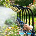 Adjustable Drip Irrigation System for Garden, with 360° Copper Nozzles by Unknown