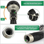 RESTMO Garden Watering Combo, Heavy Duty Hose Sprayer | Metal Hose Wand | High Pressure Hose Nozzle, Thumb Flow Control, Quick Connect Fittings Included, Easy to Reach Anywhere in Garden & Lawn - Image 7