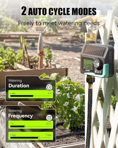 RAINPOINT Solar Sprinkler Timer, Hose Timers for Watering, Water Timer - Image 3