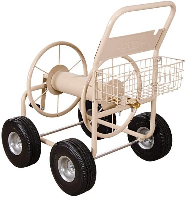 A.M. Leonard Hose Reel Wagon with Pneumatic Tires, 300ft Hose Capacity - Image 3
