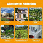 Outdoor Vertical Square Garden Water Column, Stainless Steel freestanding Hose Stand with Faucet, Yard Hydrant for Patio Lawn Irrigation Washing(60cm/23.6in) - Image 7