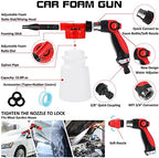 35Pcs Car Wash Kit with Foam Gun, Complete Car Detailing Brush Kit - Image 3