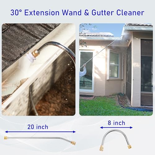 M MINGLE 20 FT Telescoping Pressure Washer Wand, 4000 PSI - Image 6