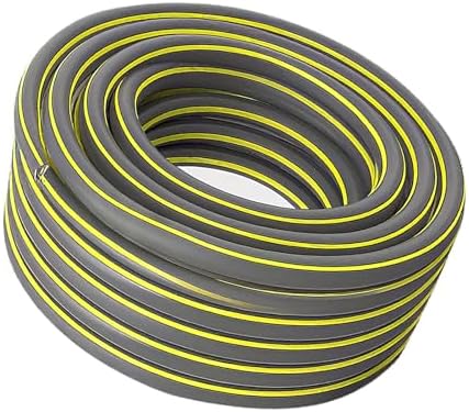 Potable Water Safe Garden Hose Heavy Duty Flexible Outdoor Hose with Fittings for Drinking and Irrigation Gray-4-points 40m by Unknown
