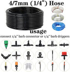 Watering Tubing Hose Pipe, PVC Garden Water Hose Irrigation Wate Tube1/8'' 1/4'' 3/8'' (Size : 8l11mm x 20m) - Image 3