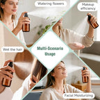 Vitreaux 24 Pack 4 oz Amber Glass Spray Bottles Small,Empty Refillable Brown Glass Spray Bottle for Essential Oils,Fine Mist Bottles for Face,Hair,Travel,Perfumes,Plants,Cleaning Solutions - Image 4