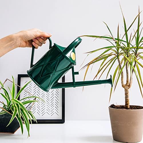 Indoor Plastic Watering Can | The HAWS The Bartley Burbler - Two Pint | Pot Waterer | Fine Spray Rose - Green - Image 7