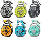 12M/39FT Garden Hose Set with Integrated Storage – 14mm Diameter Flexible Plastic Water Hose with Multi-Pattern Spray Nozzle for Lawn Irrigation, Yard Watering, and Outdoor Plant Care,Green - Image 3