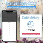 GIEX WiFi 2-Zone Sprinkler Timer GX-03, Smart Garden Irrigation Controller for Hose Faucet, Works with Tuya and Smart Life App, Automatic Watering System - Image 7