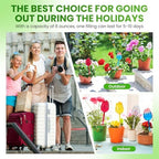 Plant Watering for Tulips, Glass Watering Globe, Self-Watering Pot Plug-in, Travel Holiday Plant Watering Device, Home Decor, Automatic Home Plant Hydration System, 4 Pack - Image 6