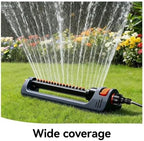Automatic Oscillating Sprinkler for Garden Lawn, Adjustable 19-Hole Sprayer - Image 3