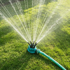 Coverage Precision Garden Irrigation Sprinkler, Automatic Rotating Lawn Sprinkler System, Large Area Coverage, Multi-Adjustable Flex Design, Water Saving with Heavy Duty Spike Base (3pcs) - Image 6