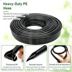 Metal Misting Nozzle Tee with Built in Hose, Sprayer for Outdoor Cooling - Image 4