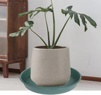 2 Pack of 20 21 inch Plant Saucer Round, Deep Plant Saucers for Pots, Heavy Duty Plastic Plant Drip Tray for Indoors Outdoor, Bird Bath Bowls, Plant Trays for Planter 19-22" (21 inch, Green) - Image 4