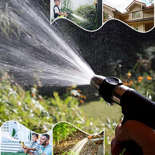 Stainless Steel Freestanding Garden Hose Stand with Faucet - Decorative Outdoor Water Column Fountain Dispenser Hydrant, 60cm/23.6in, Black - Perfect for Garden & Patio Use - Image 5