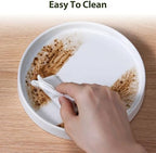 Ceramic Plant Saucer 8.5 Inch 2 Pack White, Fits Pot Base Under 8 Inch - Image 6
