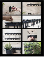 DIG GLW08 Living Wall™ Vertical Garden Kit 8 Pots & Drip Irrigation System- Complete Vertical Gardening Solution - Image 3