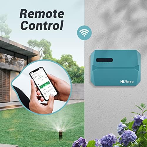 Smart Sprinkelr Controller 6 Zone, WiFi Indoor Irrigation Controller, Free APP, Supports Rain Sensor, Seasonal Adjustment, Automatic/ Manual Watering (HO-SC-6W) - Image 3