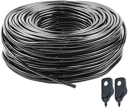 Garden Watering Hose Irrigation 4/7mm Pipe with Hole Punchers, Fit Drip Irriagtion System Kit Greenhouses Balcony 10m-30m(30m) by Unknown